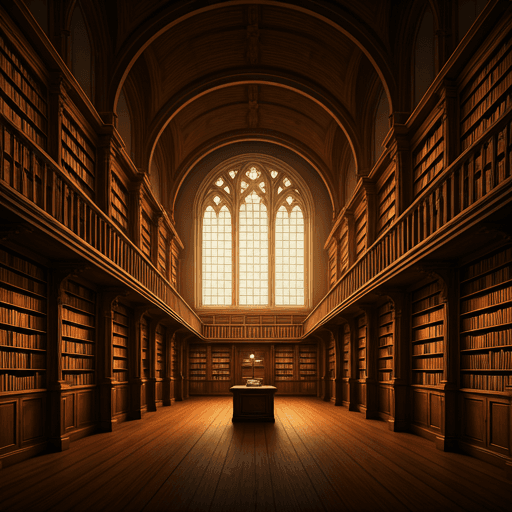 Scholarly Library Interior